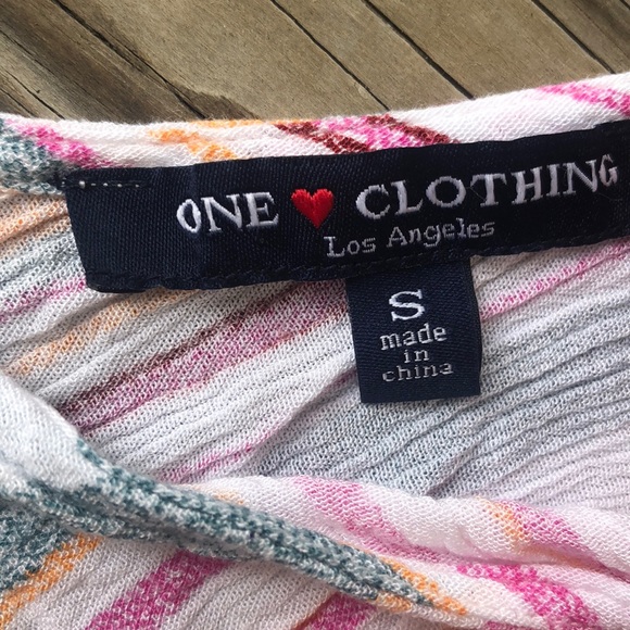 SOLD Striped Romper - Picture 4 of 6